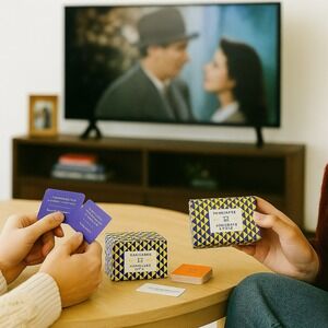 Games Room Movie Buff Trivia Second Edition Card Game Fun for Film Fanatics Ages